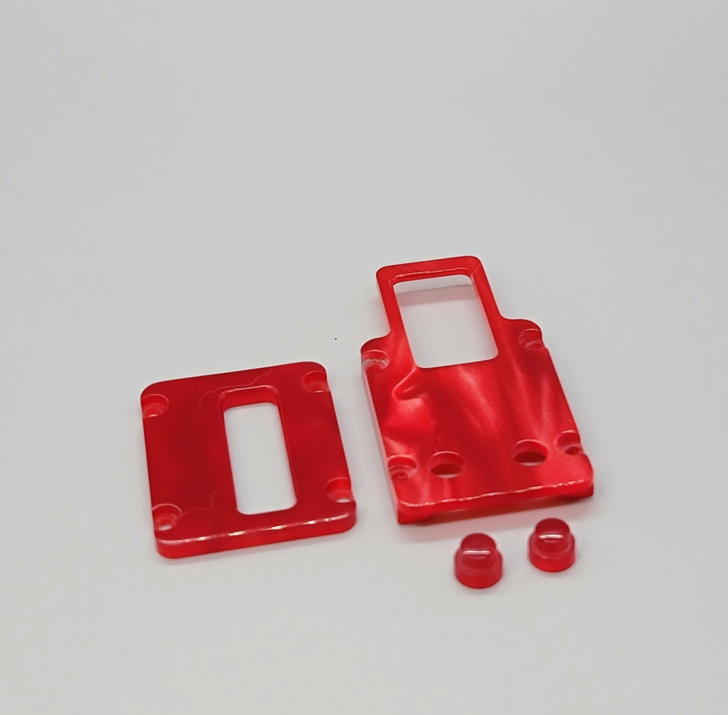 ASTRO Acrylic Inners and Button Set - Rage Red