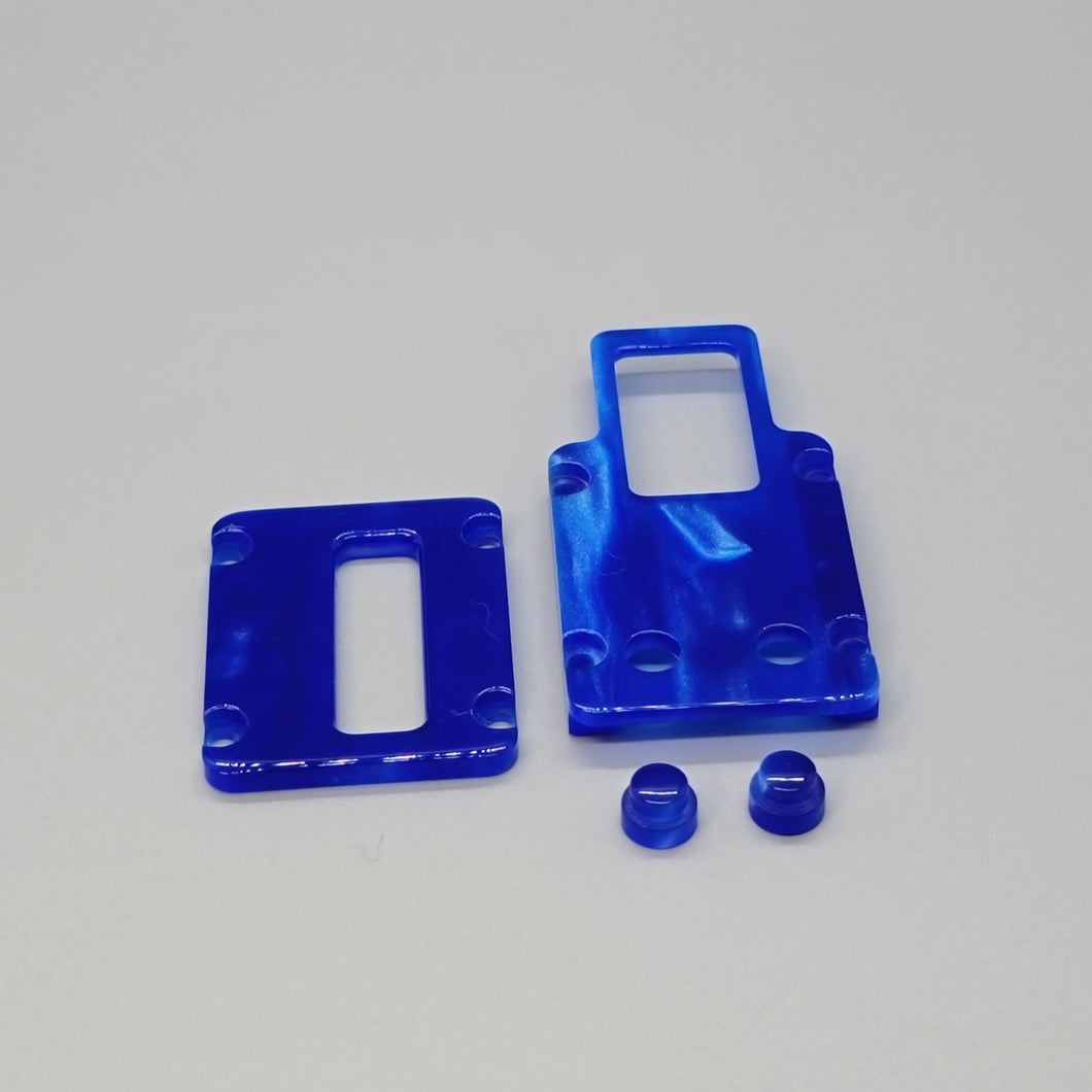 ASTRO Acrylic Inners and Button Set - Cobalt