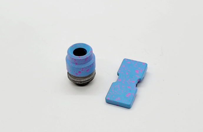 Billet Box ROKR Style Button Tip Set  - Cerakoted Aluminum - Everything BT Customs