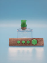 Load image into Gallery viewer, Hand Poured Acrylic Buttons &amp; Tip Set for Borat/Stash Box - Vase Style
